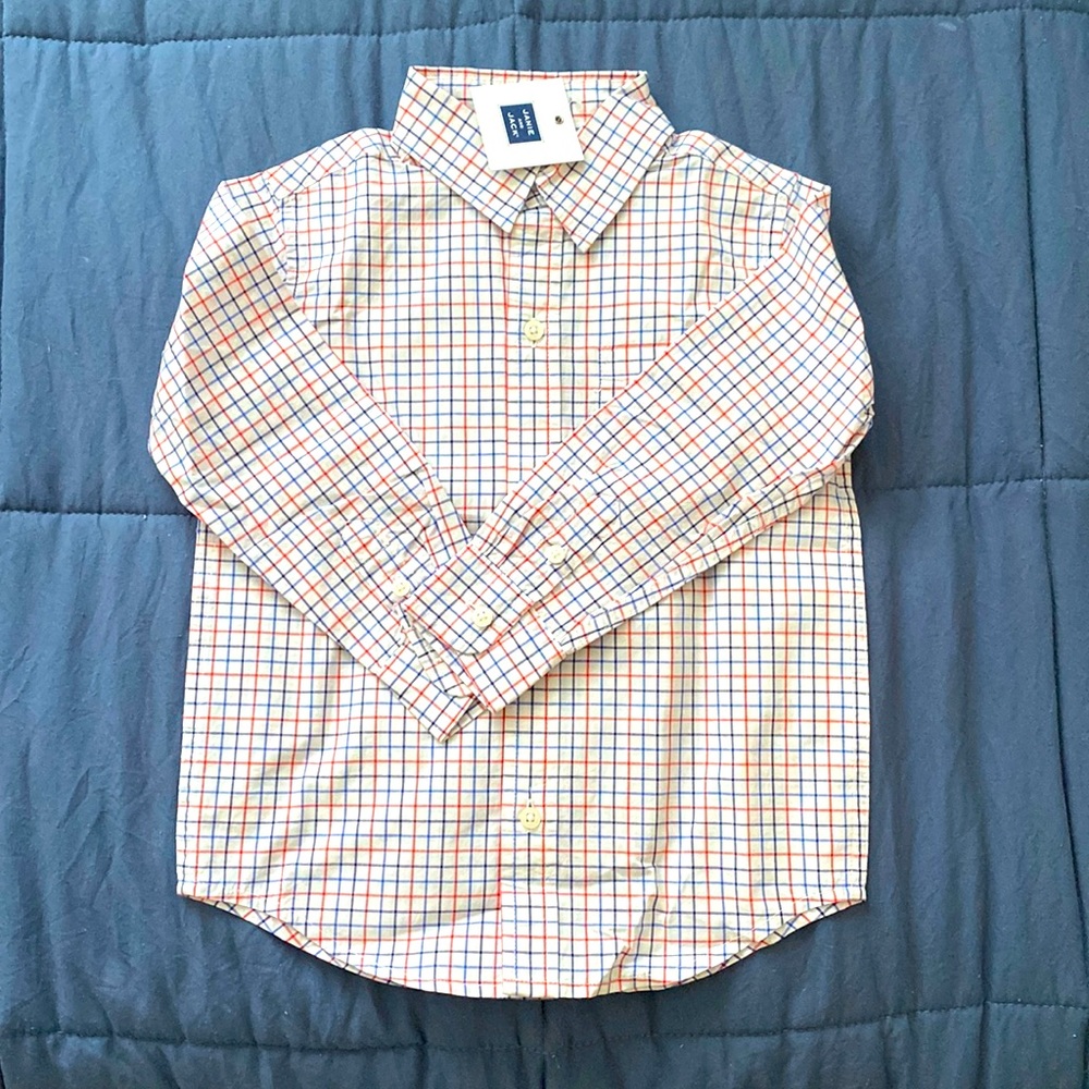 NWT Boys l/s Janie and Jack Shirt